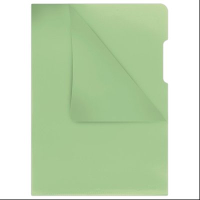 Fascikla "L" u boji 180my pp A4 sjajna pk100 Donau 1784095PL-06 zelena