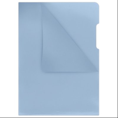 Fascikla "L" u boji 180my pp A4 sjajna pk100 Donau 1784095PL-10 plava