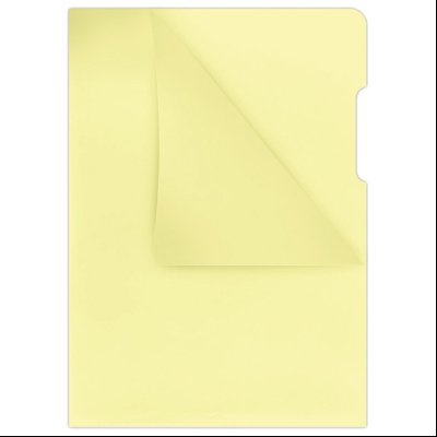 Fascikla "L" u boji 180my pp A4 sjajna pk100 Donau 1784095PL-11 žuta