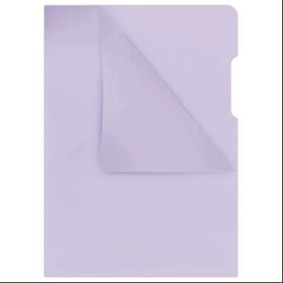 Fascikla "L" u boji 180my pp A4 sjajna pk100 Donau 1784095PL-23 ljubičasta