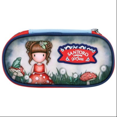 Pernica ovalna 1zip 1preklop Little Mushroom Gorjuss 384GJ35