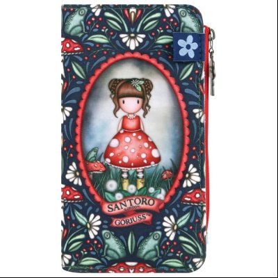 Novčanik pravougaoni 1zip Little Mushroom Gorjuss 1326GJ03