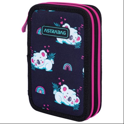 Pernica puna 2zipa AC21 Sleepy Koala 24.Astrabag 503024009 crno-roze