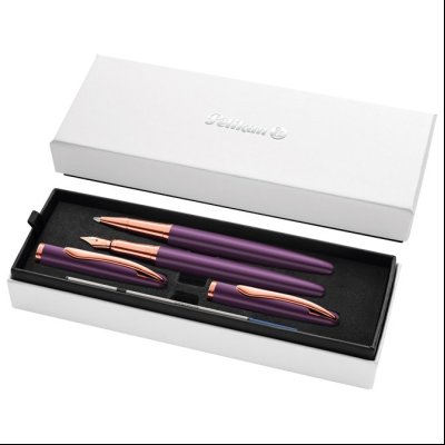 Set nalivpero+roler Jazz Noble Elegance+poklon kutija G25 Pelikan 826969 ljubičasti