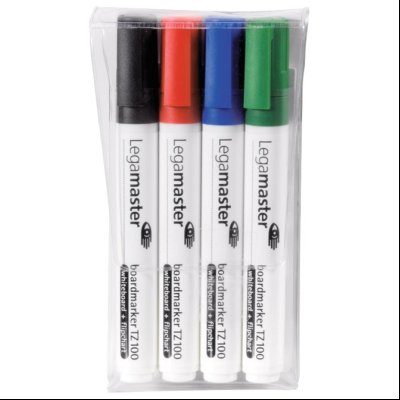 Marker za belu tablu/flipchart okrugli vrh 1,5-3mm 4boje TZ100 Legamaster 7-110594