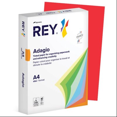 Papir Copy Rey Adagio A4 160g pk250 Sylvamo 22 crveni (red)