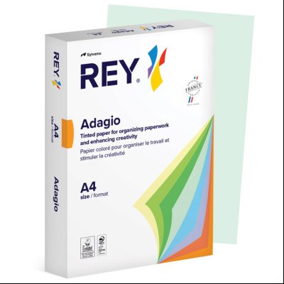 Papir Copy Rey Adagio A4 80g pk500 Sylvamo 85 pistaći zeleni (pistachio)