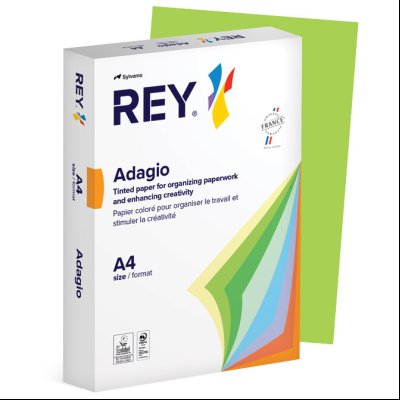 Papir Copy Rey Adagio A4  80g pk500 Sylvamo 16 limeta zeleni (spring green)