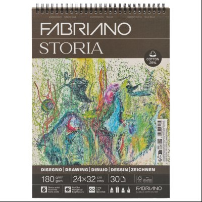 Blok Storia spirala 24x32cm 30L 180g Fabriano 19100737