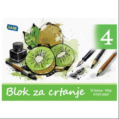 Blok za crtanje B-4 10L (140g Aquarell) Educa 62355