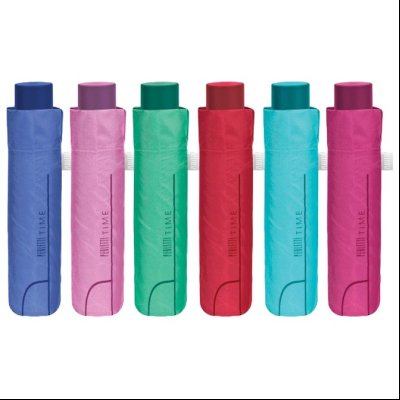 Kišobran ručni sklopivi mini Time Perletti 26353 pastelno sortirano 6boja