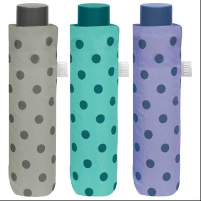 Kišobran ručni sklopivi mini Tufne 3dezena Time Perletti 26426 pastelno sortirano