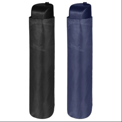 Kišobran ručni sklopivi mini New Basic Perletti 12349 crni/teget