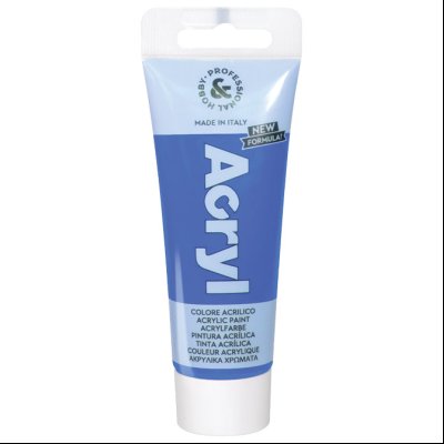 Boja akrilna H&P 75ml pvc tuba CMP 420TA75540N plava (cobalt) blister