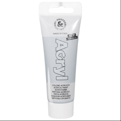 Boja akrilna H&P 75ml pvc tuba CMP 420TA75910N srebrna (silver) blister