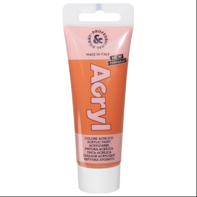 Boja akrilna H&P 75ml pvc tuba CMP 420TA75930N bakarna (copper) blister