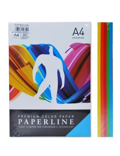 Fotokopir papir u boji A4  1/250,intenzivne boje