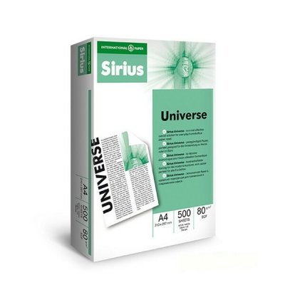Fotokopir papir A4, 80g, Sirius Universe