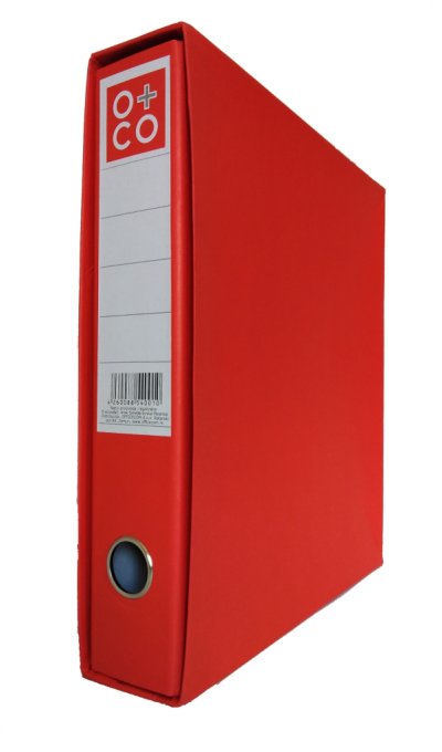 Registrator A4 uski sa kutijom kartonski lepenka O+CO