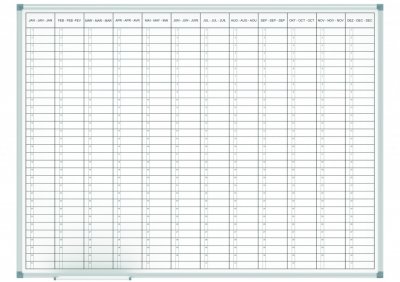 Godišnja planer tabla "MAULstandard", 90x120, 12 meseci