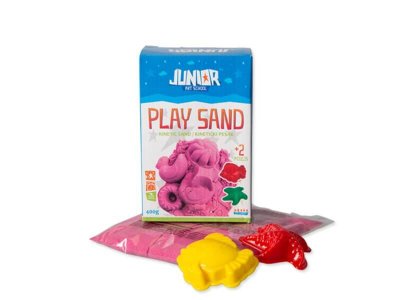 Play Sand, Kinetički Pesak Sa Kalupima,  400g