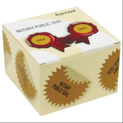 Zlatne etikete za javne beležnike: pakovanje od 300 komada