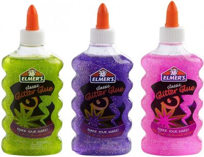 ELMER'S lepak sa šljokicama 177ml zeleni