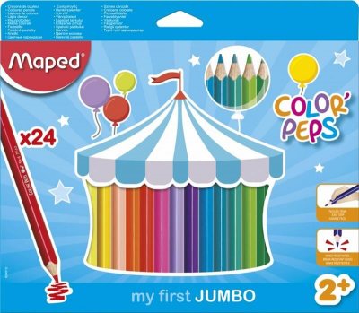 Maped Bojice Color Peps MaXI 1/24  Jumbo