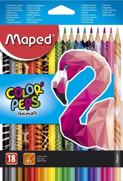 Maped Bojice Color Peps Animal 1/18