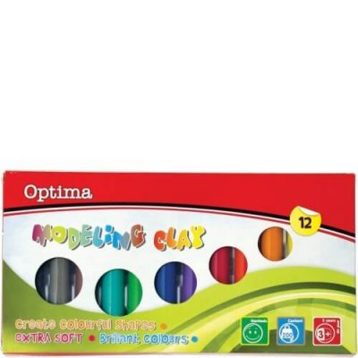 PLASTELIN 12/1 200gr OPTIMA