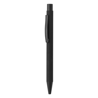 TITANIUM JET BLACK SET, metalna hemijska i roler olovka u setu, crna