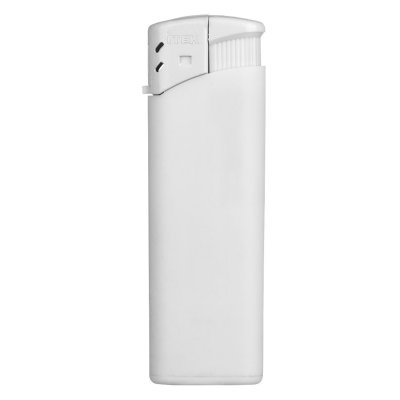 ISCRA SOFT, plastični elektronski upaljač, beli