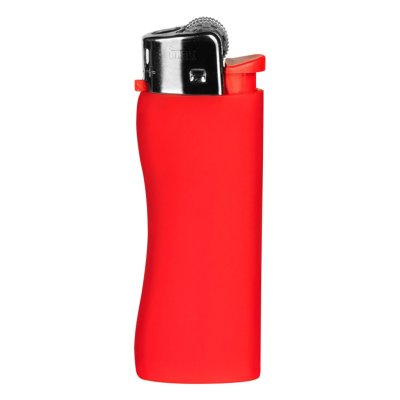 PYRO SOFT, plastični kremen upaljač, crveni