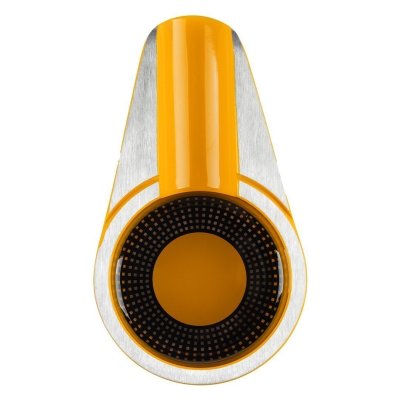 HECTOR, metalna pepeljara, žuta