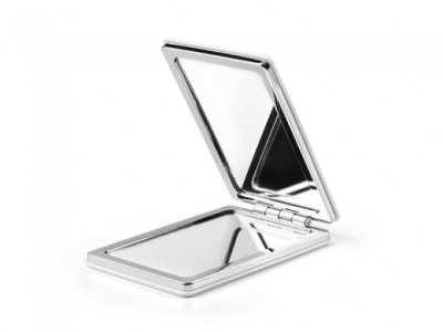 BELLA R, plastično ogledalce, belo