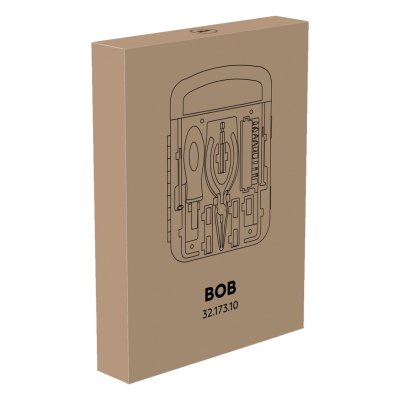 BOB, set ručnih alata, crni