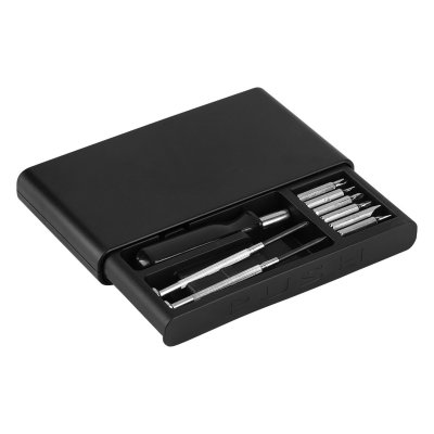 FIXER, odvijač sa izmenjivim ulošcima, crni