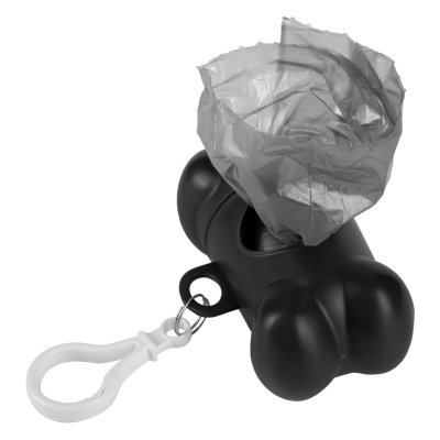 CODY, držač sa higijenskim kesicama za ljubimce, 15 komada, crni