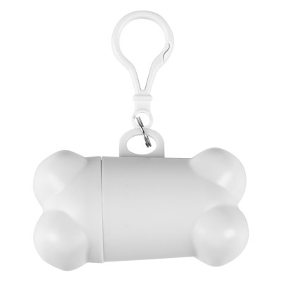 CODY, držač sa higijenskim kesicama za ljubimce, 15 komada, beli