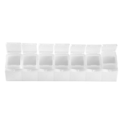 CLINIC, plastična kutijica, bela