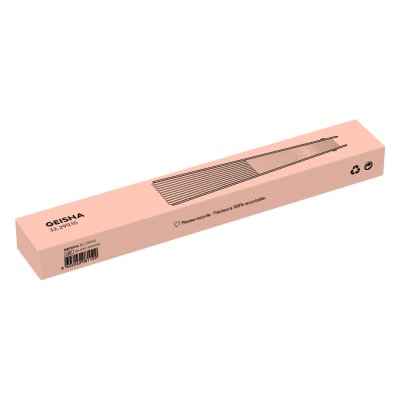 GEISHA, lepeza, crna