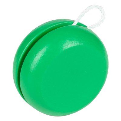 JO-JO, drvena igračka jo-jo, zelena