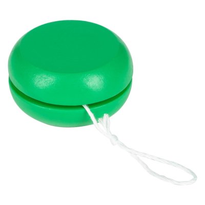 JO-JO, drvena igračka jo-jo, zelena