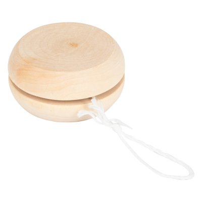 JO-JO, drvena igračka jo-jo, bež