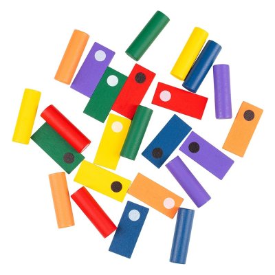 MONTIE, edukativna drvena igračka, 24/1, bež