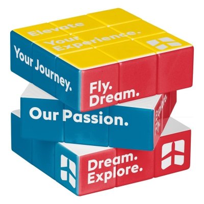 REBUS, kocka za slaganje, bela