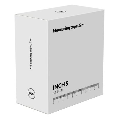 INCH 5, metar, 5 m, crni