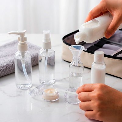 ARIVA, set putnih bočica, 8/1, beli