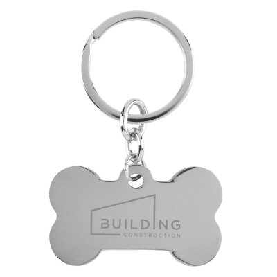 EDI, metalni privezak za ključeve, sjajno metalni