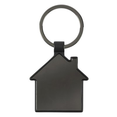 PILLAR HOUSE, metalni privezak za ključeve, tamno metalni